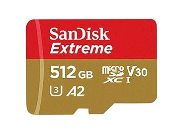 Amazon | 正規品 高速 SanDisk 512GB Extreme マイクロSDカード